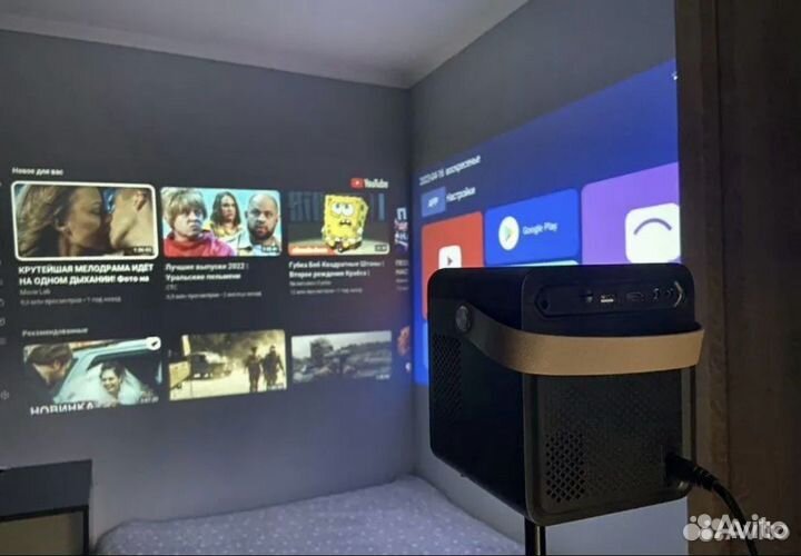 Новый проектор Umiio на андроиде