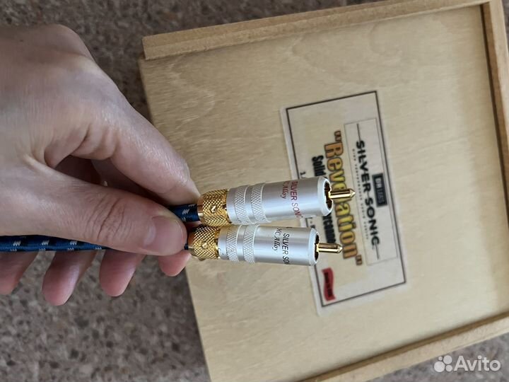 Межблочный кабель DH Labs RCA Silver Revelation 1m