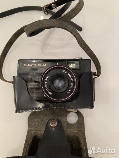 Плёночный фотоаппарат вилия-vilia