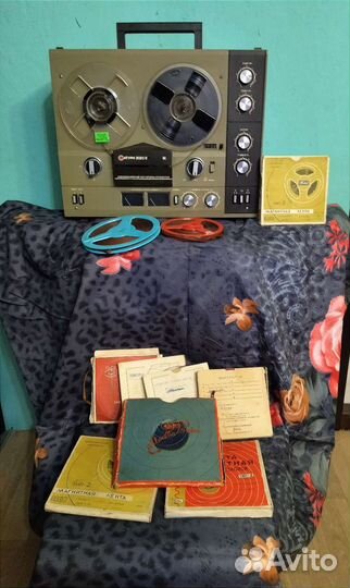 Катушечный магнитофон Сатурн-мк-202С-2