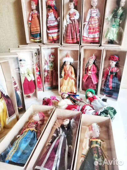 Куклы в народных костюмах деагостини от 200р