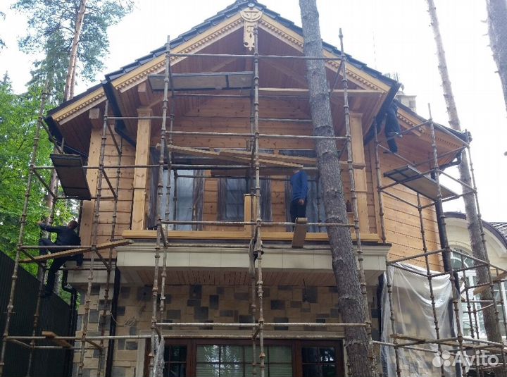 Домокомплект из клееного бруса, ель, 185 на 230