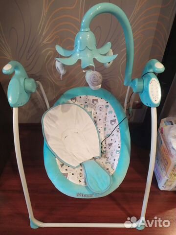 Электронные качели шезлонг