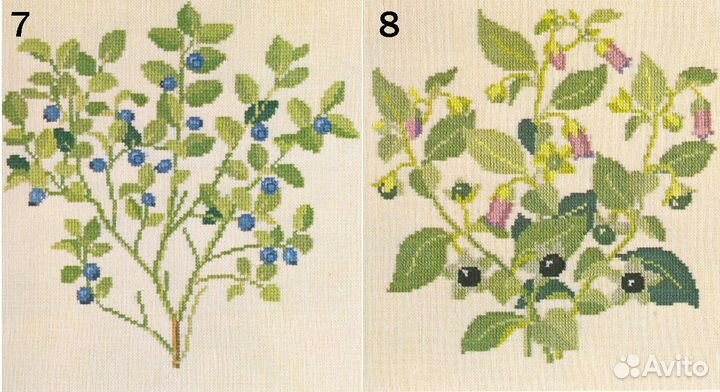 Чудесные схемы вышивки Герды Бенгтссон