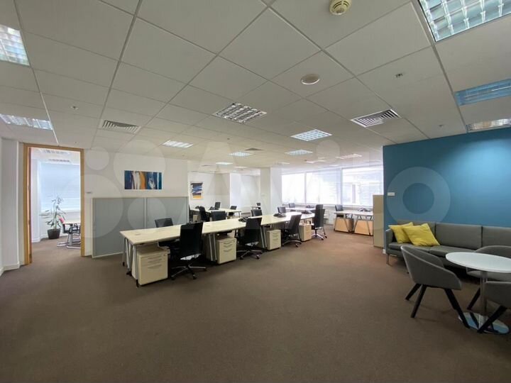 Офис, 15 м², с готовой отделкой и мебелью
