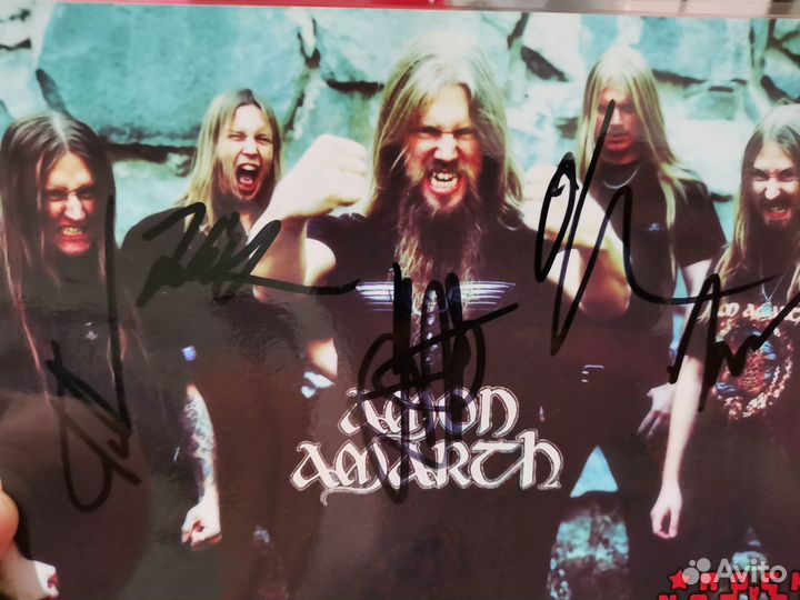 Автографы Amon Amarth