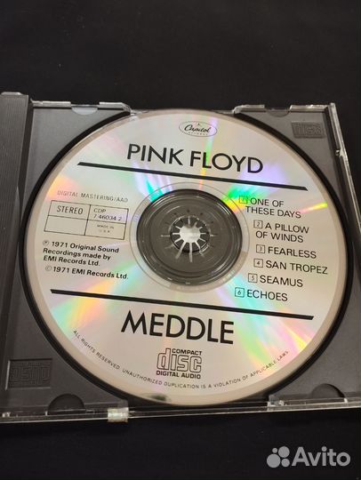 Cd диски Pink Floyd