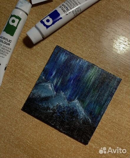 Мини-картины на заказ, на магните