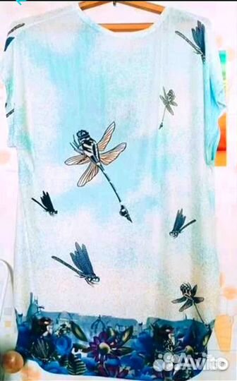 Туника Платье Кофта Большой размер Женская