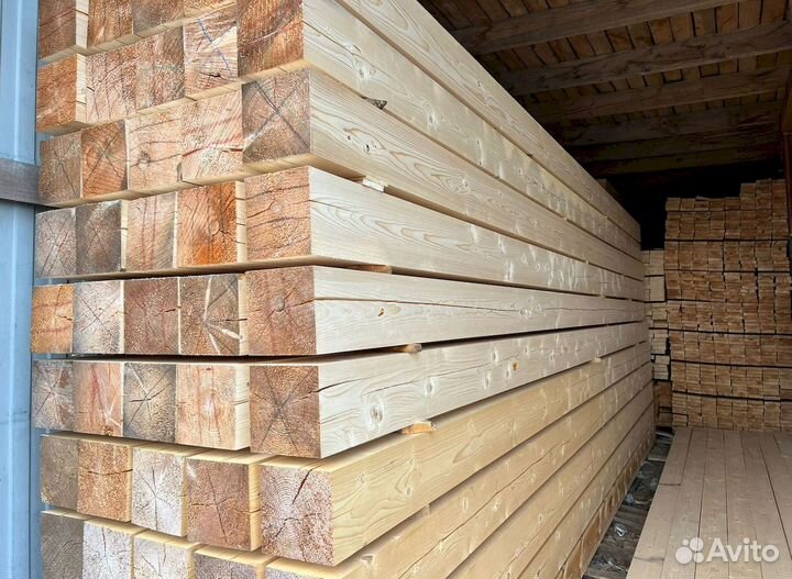 Брус обрезной 150х200х6000мм от производителя
