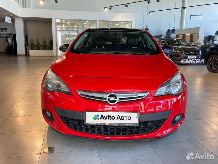 Opel Astra GTC 1.4 AT, 2013, 187 500 км