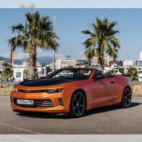 Прокат кабриолета Chevrolet Camaro Сочи Адлер