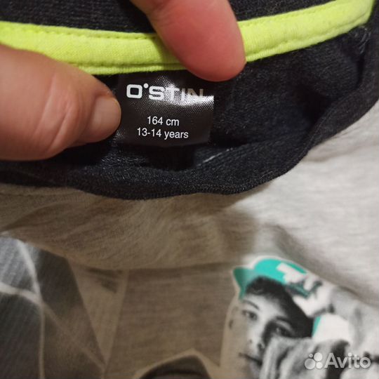 Толстовка для мальчика 158 пакет вещей футболка