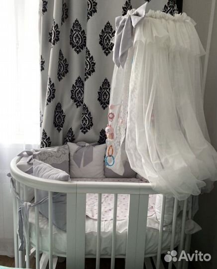 Кровать-трансформер Mioche 9 в 1 до 8 лет