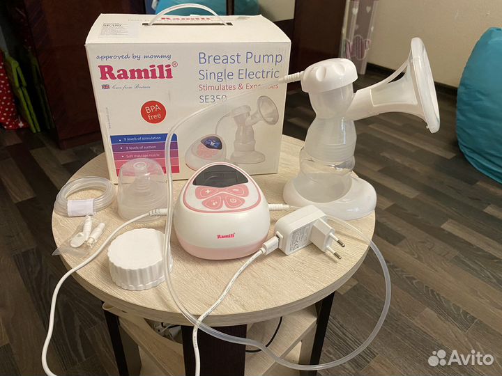 Электрический молокоотсос Ramili SE350 на гарантии