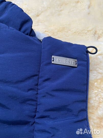 Зимний конверт в коляску на овчине