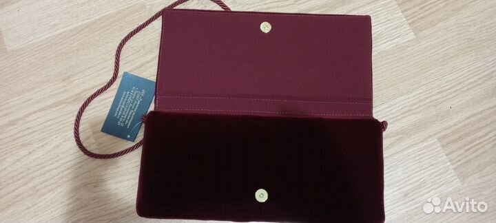 Бархатная сумка 
