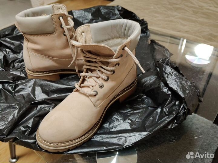 Ботинки женские 38 размер натуральная кожа