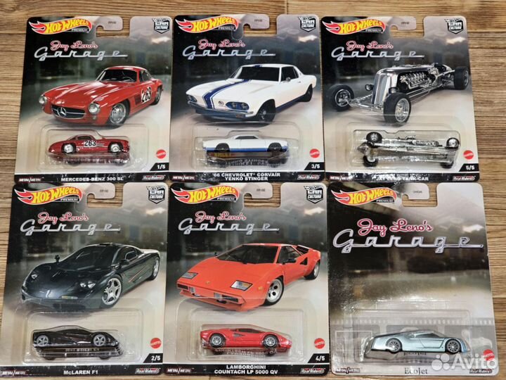 Hot wheels Jay lenos Garage