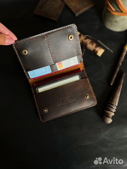 Докхолдер из натуральной кожи