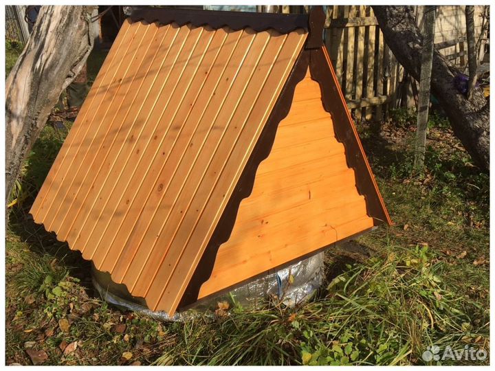 Домики для колодцев и туалеты дачные