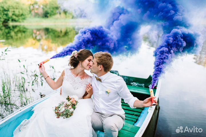 Цветной дым, дымовые шашки Smoke Fountain в Самаре