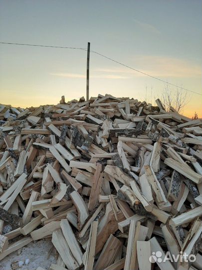 Дрова колотые