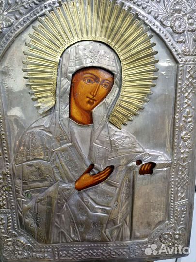Икона старинная.Храмовая(Чиновая).50*40