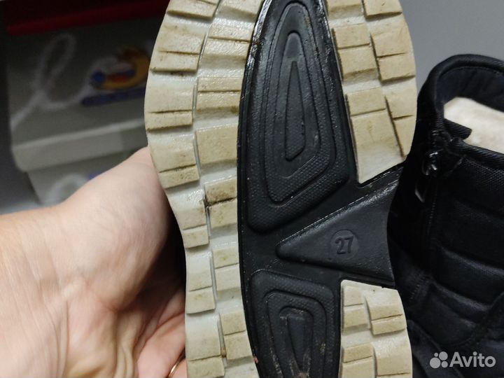 Дутики детские зимние 27р