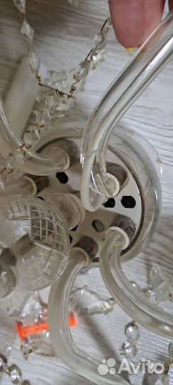 Люстра хрустальная богемия