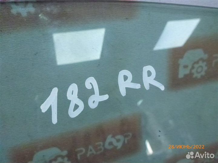 Стекло двери заднее правое Nissan Almera N16 QG18