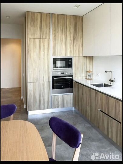 Кухня угловая с островом