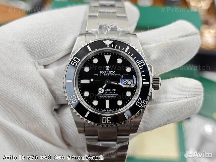 Часы Rolex Submariner Black Miyota