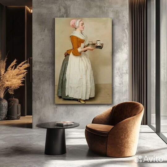 Картина Шоколадница репродукция