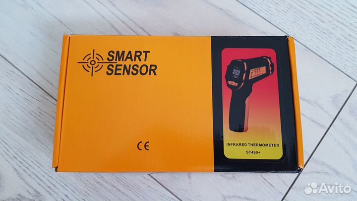 Термометр инфракрасный +390 бесконтактный пирометр
