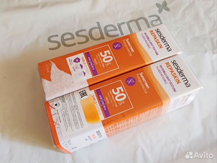 Набор крем и масло Sesderma 50 SPF