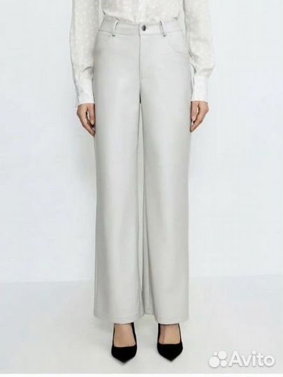 Брюки женские кожзам