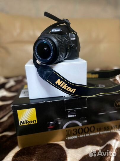 Зеркальный фотоаппарат nikon d3000