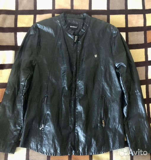 Кожаная куртка мужская