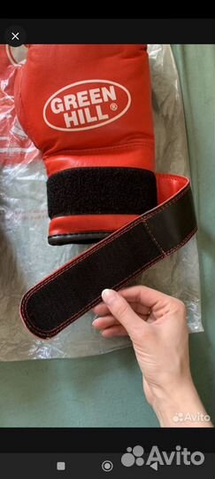 Боксерские перчатки 10 oz green hill