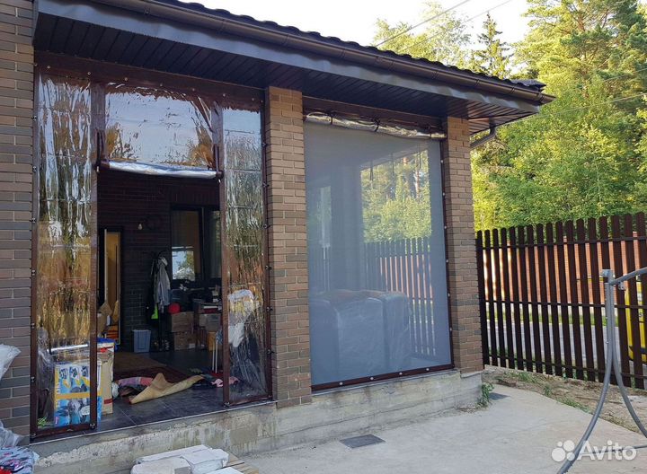 Тонированные мягкие окна