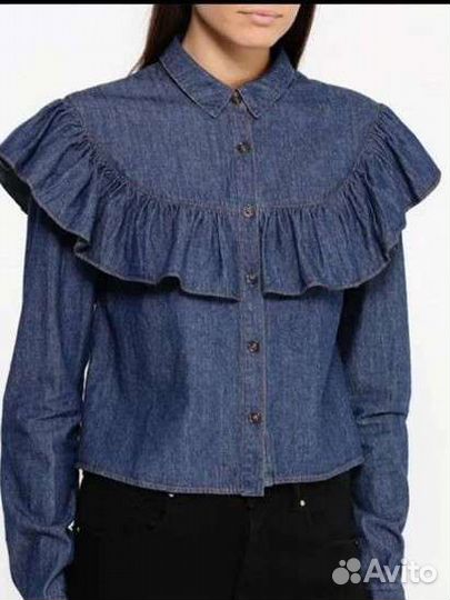 Джинсовая блузка