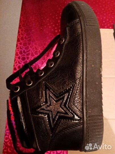 Ботинки для девочки утепленные 31