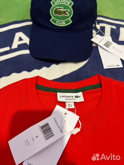 Футболка новая lacoste оригинал