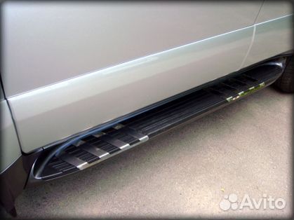 Накладка на порог Toyota Land Cruiser Prado 120