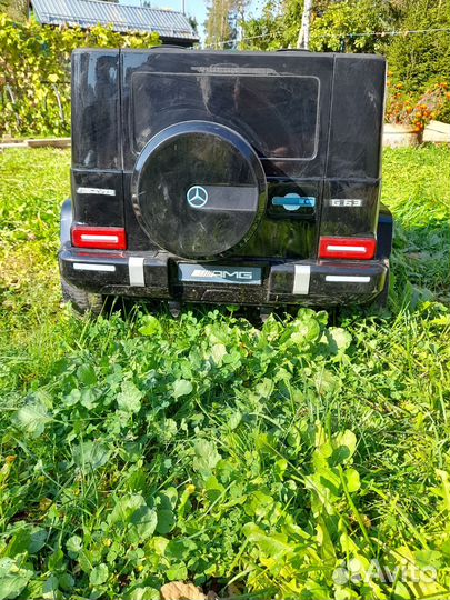 Детский электромобиль двухместный бу