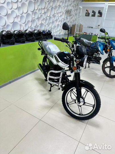 Мопед Motoland Альфа RX 11 черный