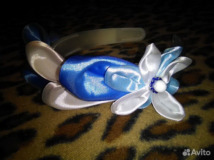 Ободок для волос ручной работы