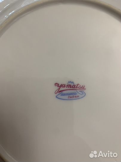Тарелки периода СССР на 6 персон японские Yamatsu