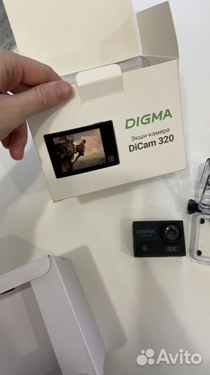 Экшн камера digma 320